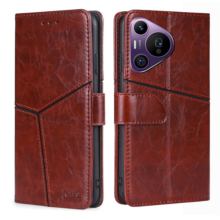 Geometric Stitching Leather Phone Case, Series 1