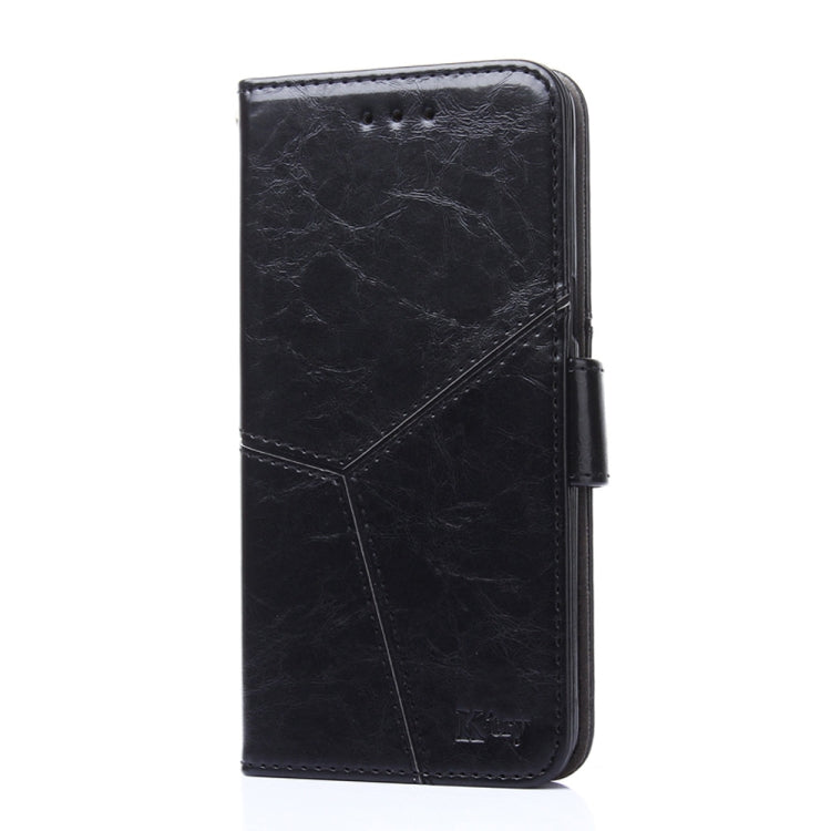 Geometric Stitching Leather Phone Case My Store