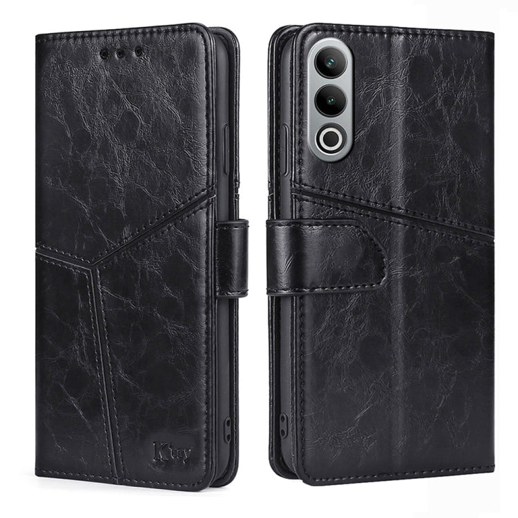 Geometric Stitching Leather Phone Case My Store