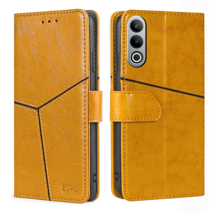 Geometric Stitching Leather Phone Case My Store