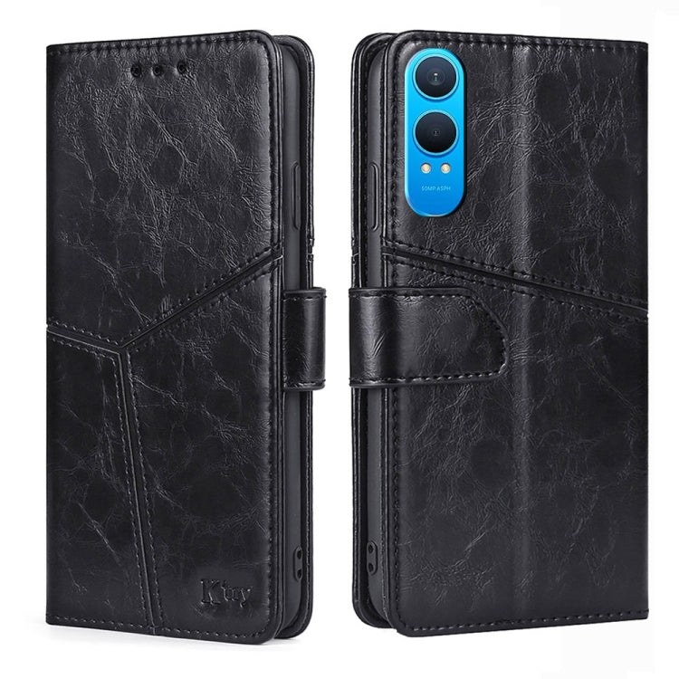 Geometric Stitching Leather Phone Case My Store