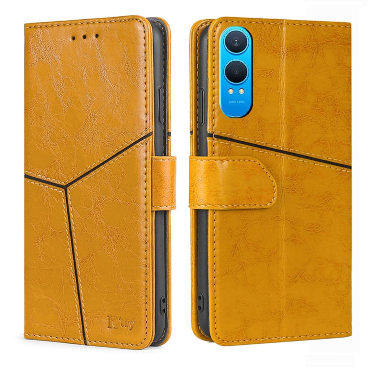 Geometric Stitching Leather Phone Case My Store