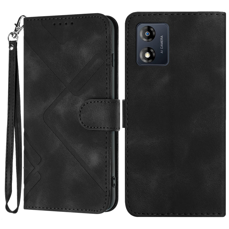 Line Pattern Skin Feel Leather Phone Case, Series 1 My Store