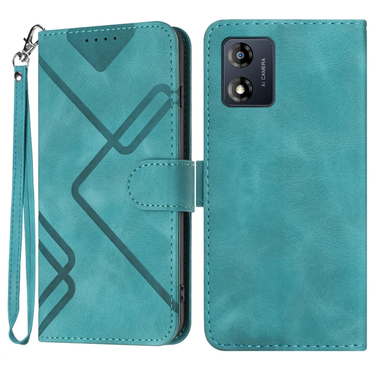 Line Pattern Skin Feel Leather Phone Case, Series 1 My Store