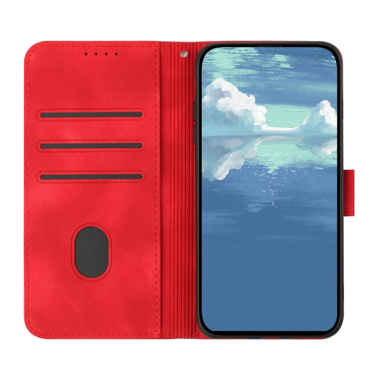 Line Pattern Skin Feel Leather Phone Case, Series 3 My Store