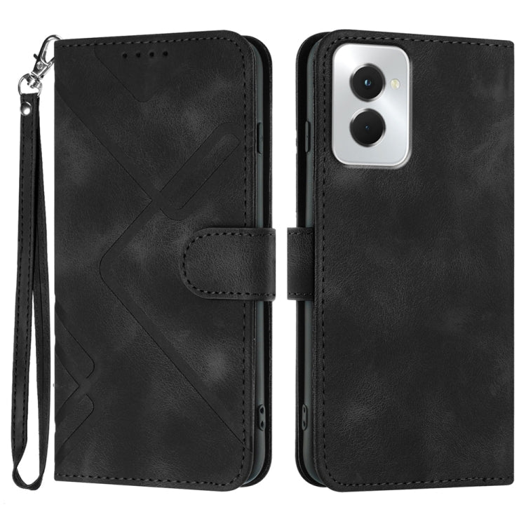 Line Pattern Skin Feel Leather Phone Case, Series 1 My Store