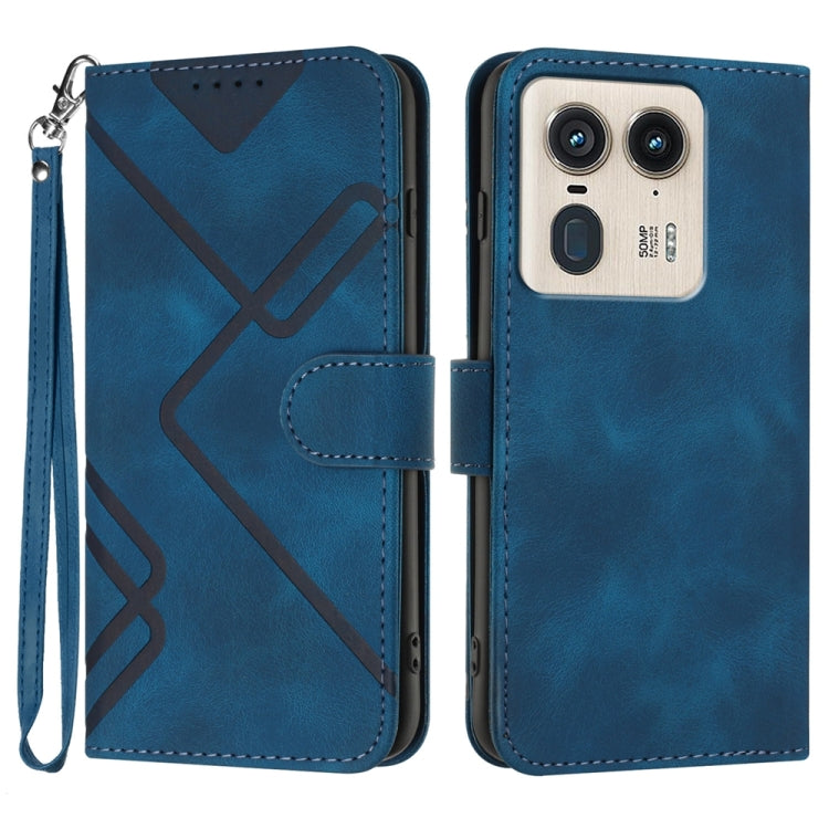 Line Pattern Skin Feel Leather Phone Case, Series 1 My Store