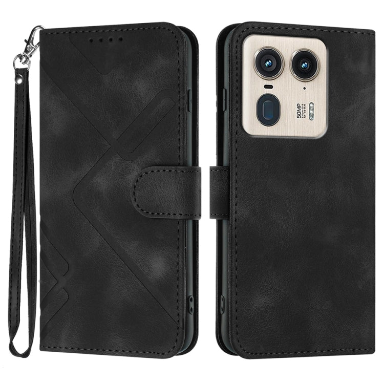 Line Pattern Skin Feel Leather Phone Case, Series 1 My Store