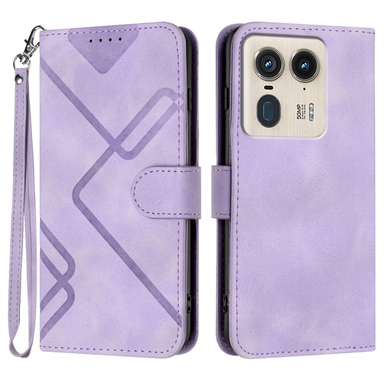 Line Pattern Skin Feel Leather Phone Case, Series 1 My Store