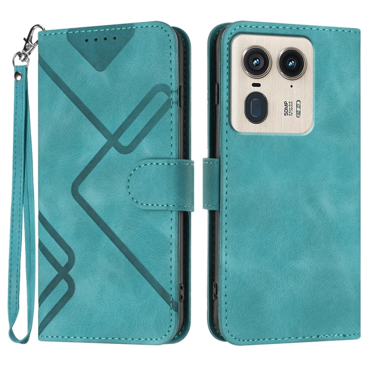 Line Pattern Skin Feel Leather Phone Case, Series 1 My Store