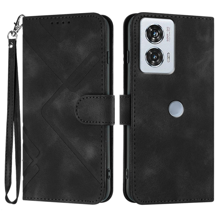 Line Pattern Skin Feel Leather Phone Case, Series 1 My Store