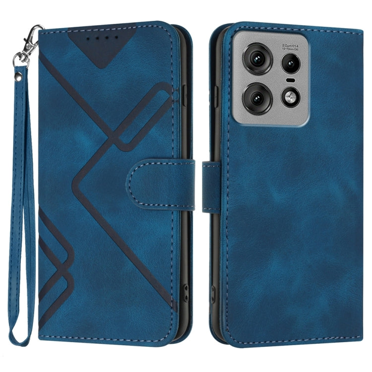 Line Pattern Skin Feel Leather Phone Case, Series 2 My Store