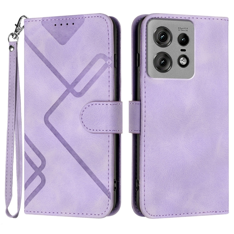 Line Pattern Skin Feel Leather Phone Case, Series 2 My Store