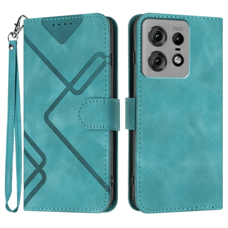 Line Pattern Skin Feel Leather Phone Case, Series 2 My Store