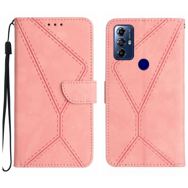 Stitching Embossed Leather Phone Case, Series 7 My Store