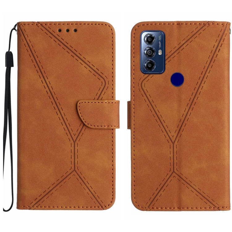 Stitching Embossed Leather Phone Case, Series 7 My Store