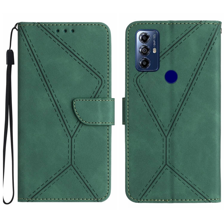 Stitching Embossed Leather Phone Case, Series 7 My Store