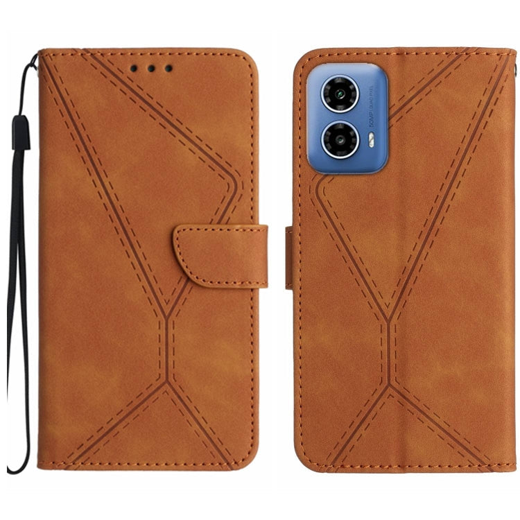 Stitching Embossed Leather Phone Case, Series 4 My Store