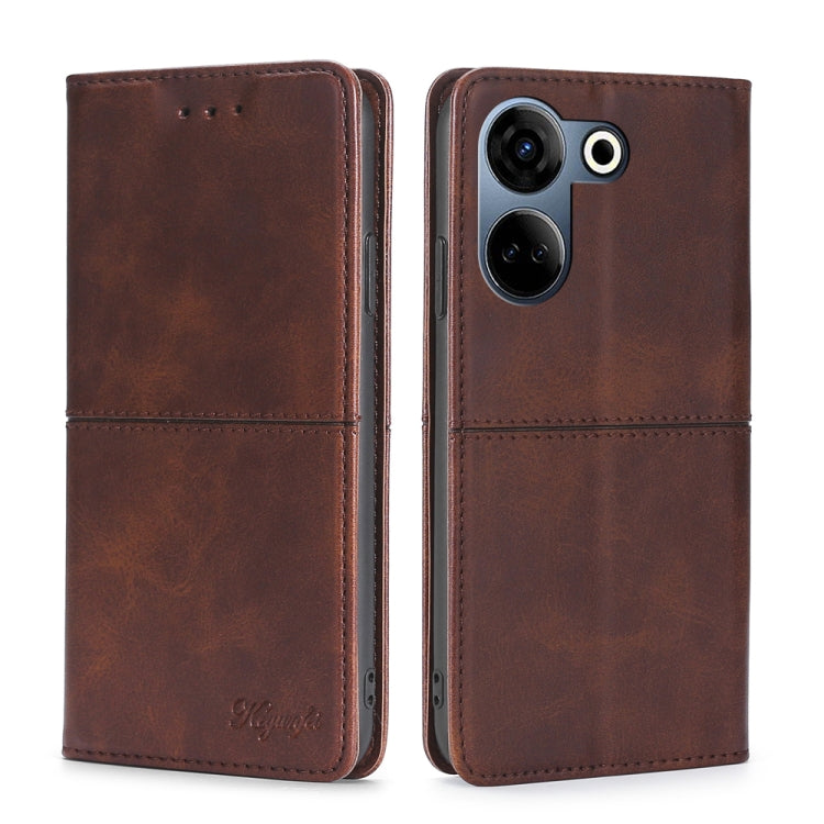 Cow Texture Magnetic Leather Phone Case