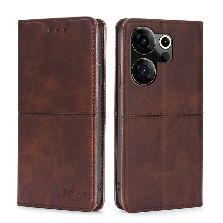 Cow Texture Magnetic Leather Phone Case My Store