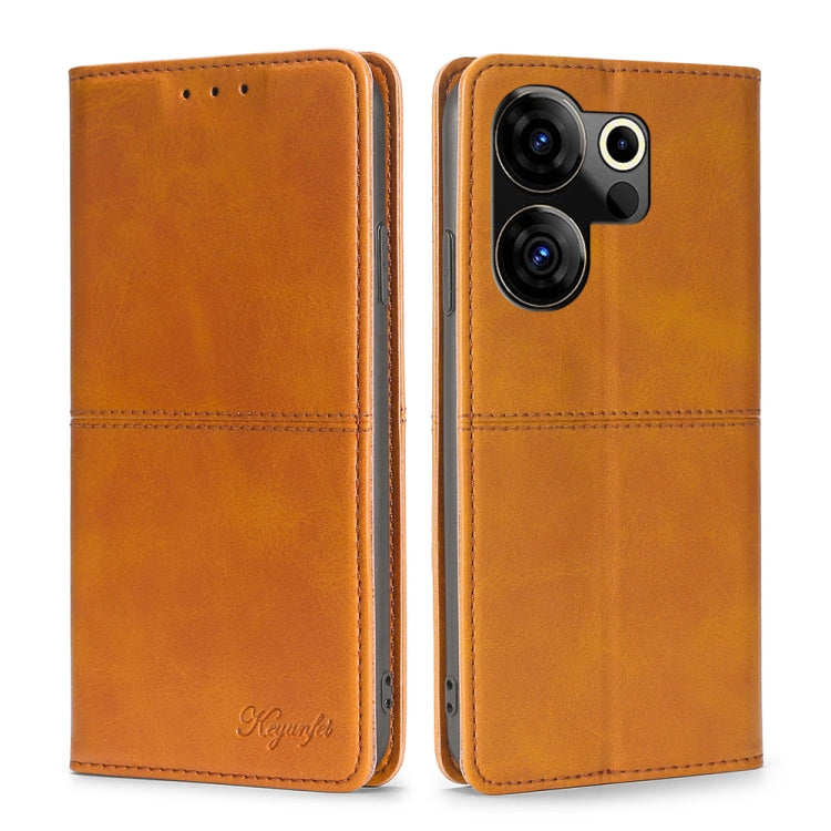 Cow Texture Magnetic Leather Phone Case