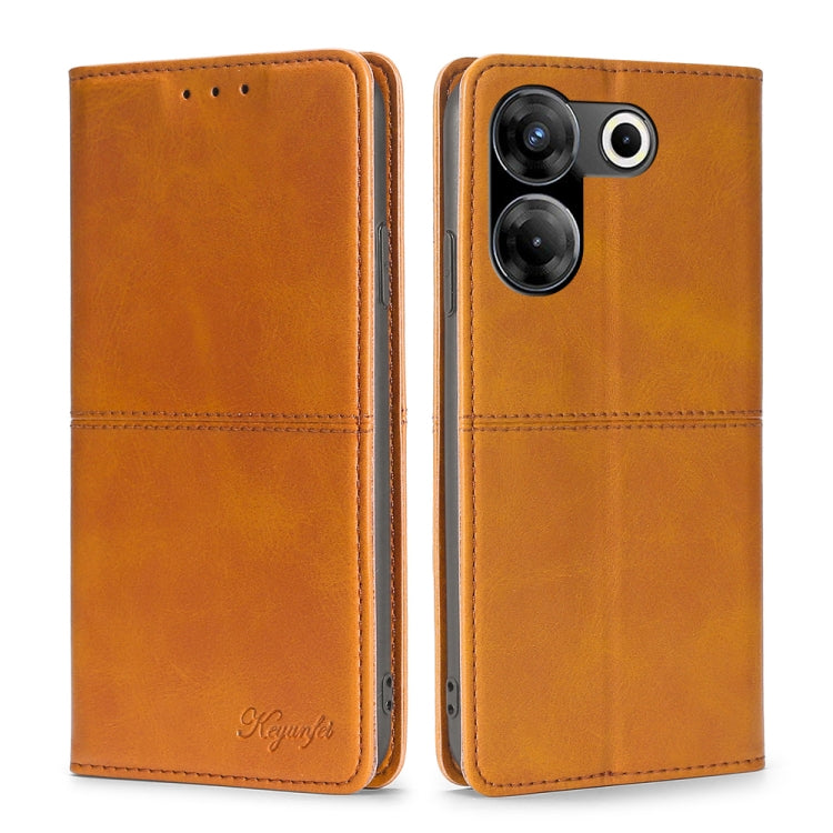 Cow Texture Magnetic Leather Phone Case My Store