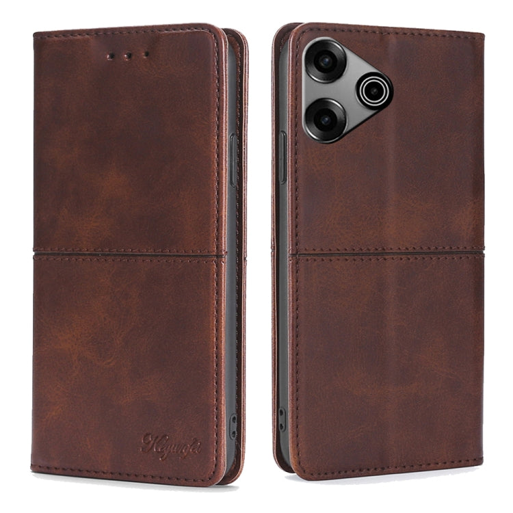 Cow Texture Magnetic Leather Phone Case