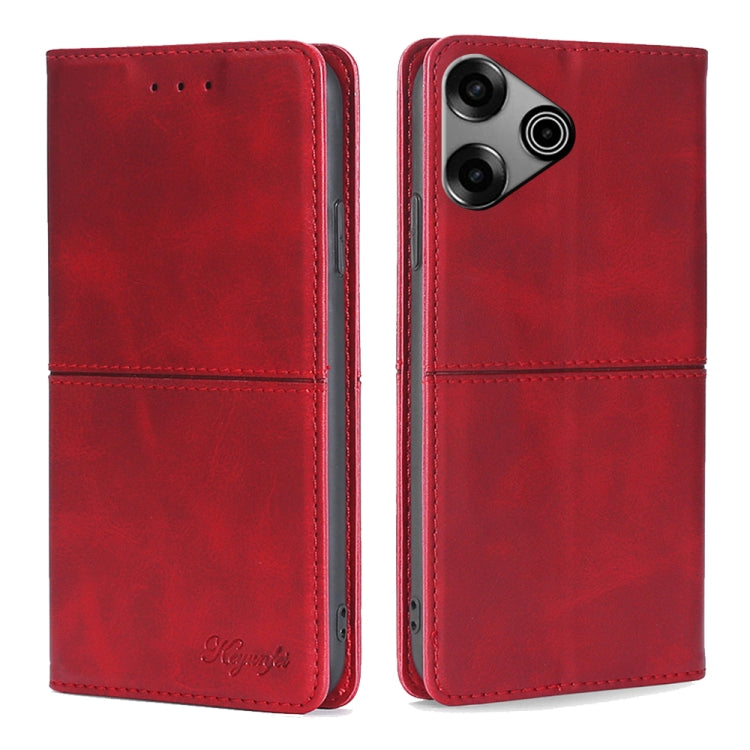 Cow Texture Magnetic Leather Phone Case