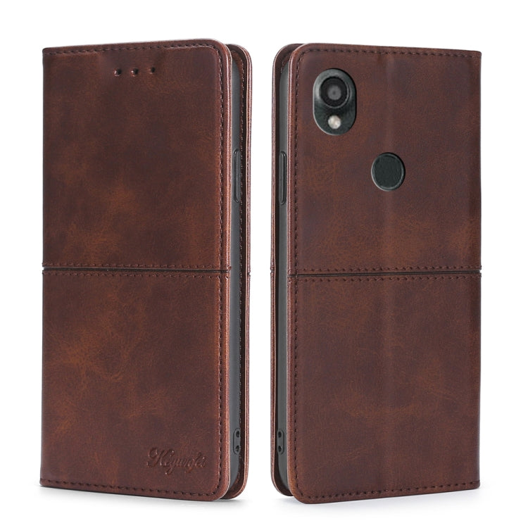 Cow Texture Magnetic Leather Phone Case My Store