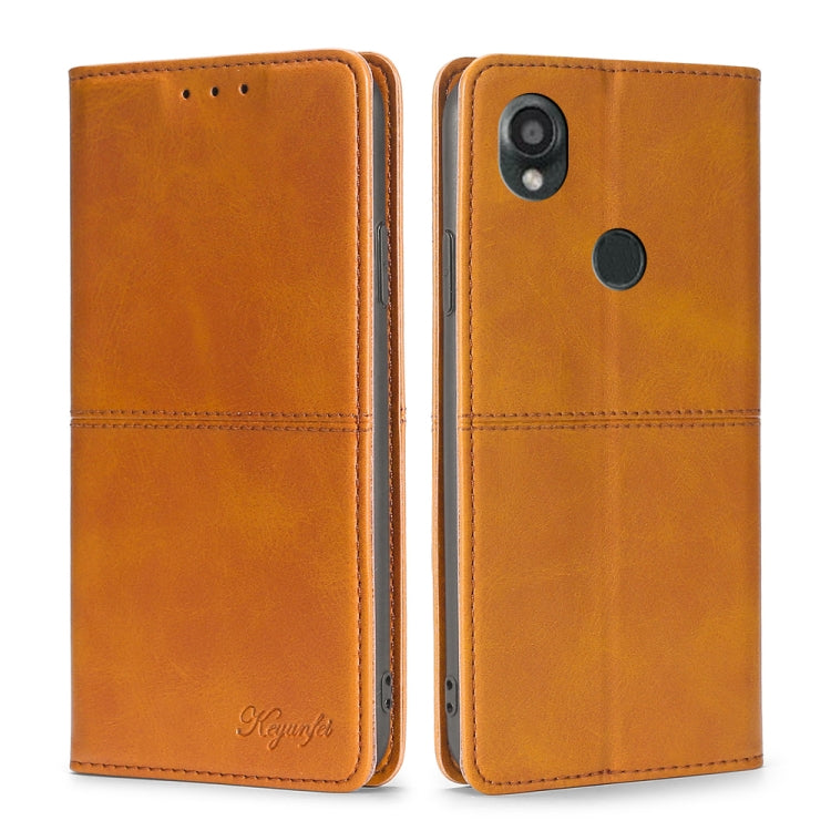 Cow Texture Magnetic Leather Phone Case My Store