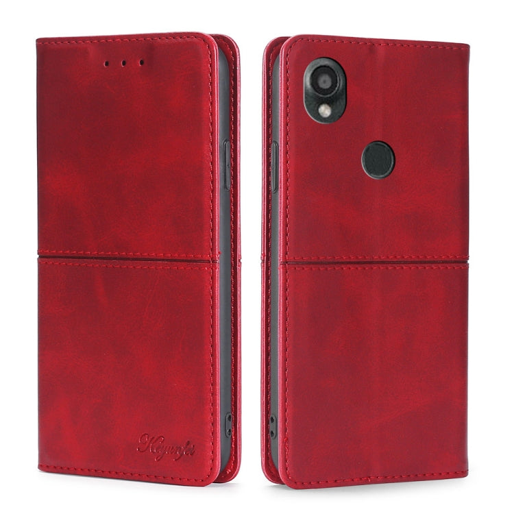 Cow Texture Magnetic Leather Phone Case My Store