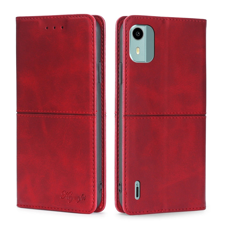 Cow Texture Magnetic Leather Phone Case My Store