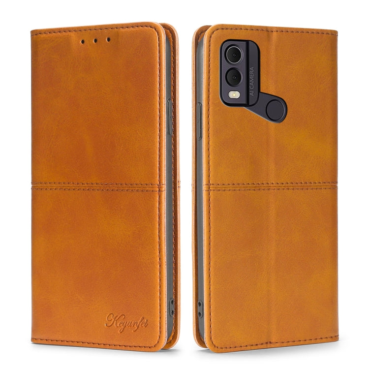 Cow Texture Magnetic Leather Phone Case My Store