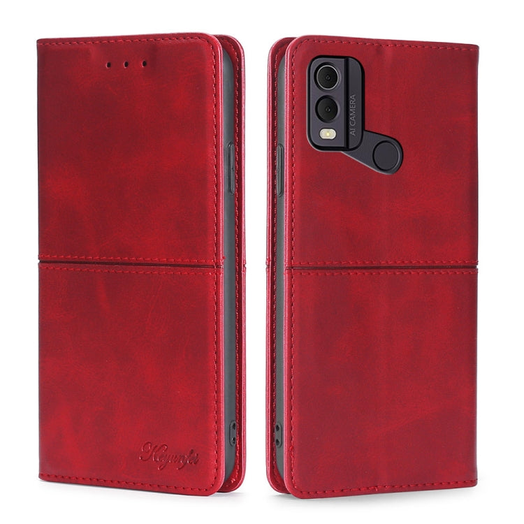 Cow Texture Magnetic Leather Phone Case