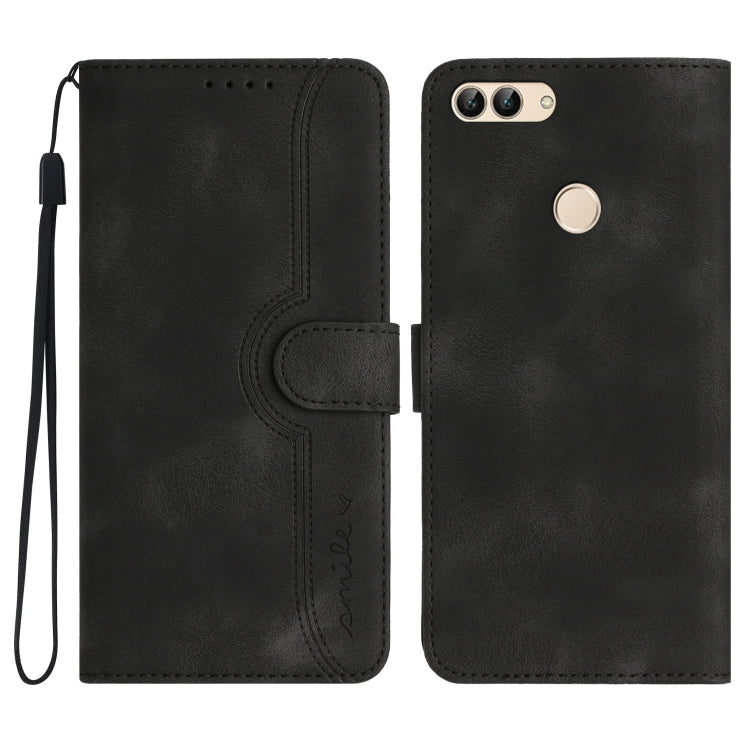 Heart Pattern Skin Feel Leather Phone Case