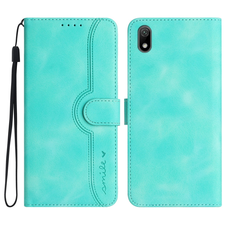 Heart Pattern Skin Feel Leather Phone Case