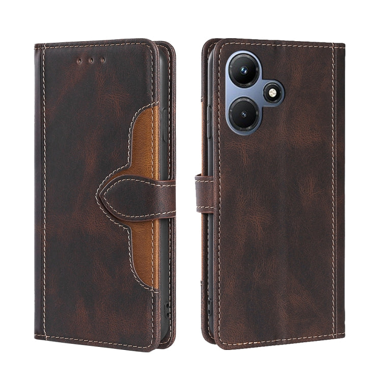 Skin Feel Magnetic Buckle Leather Phone Case, Series 1 My Store