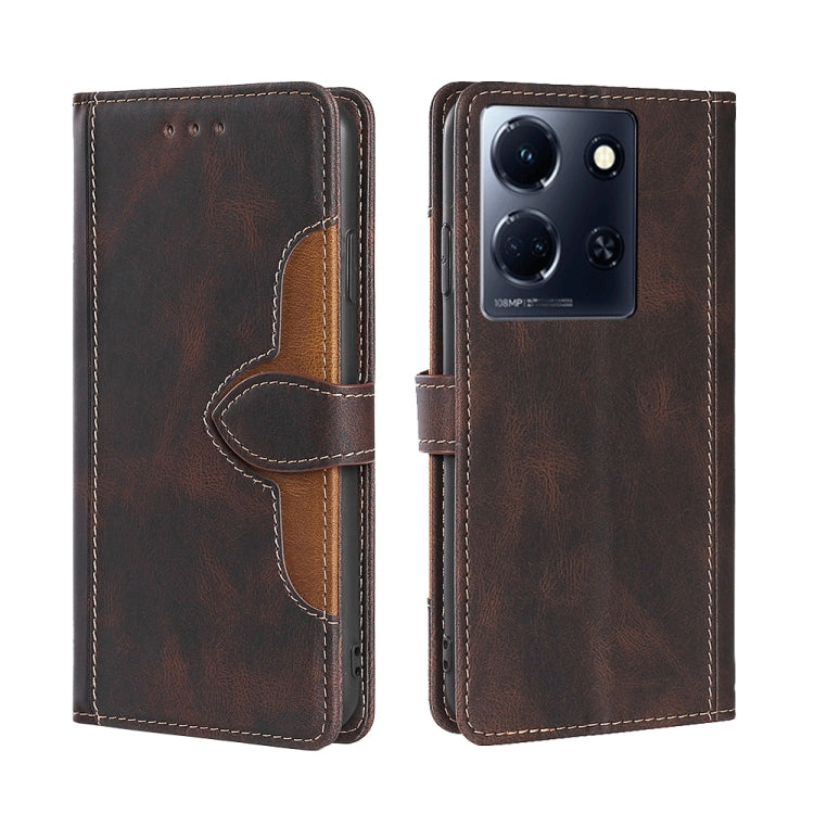 Skin Feel Magnetic Buckle Leather Phone Case, Series 1 My Store