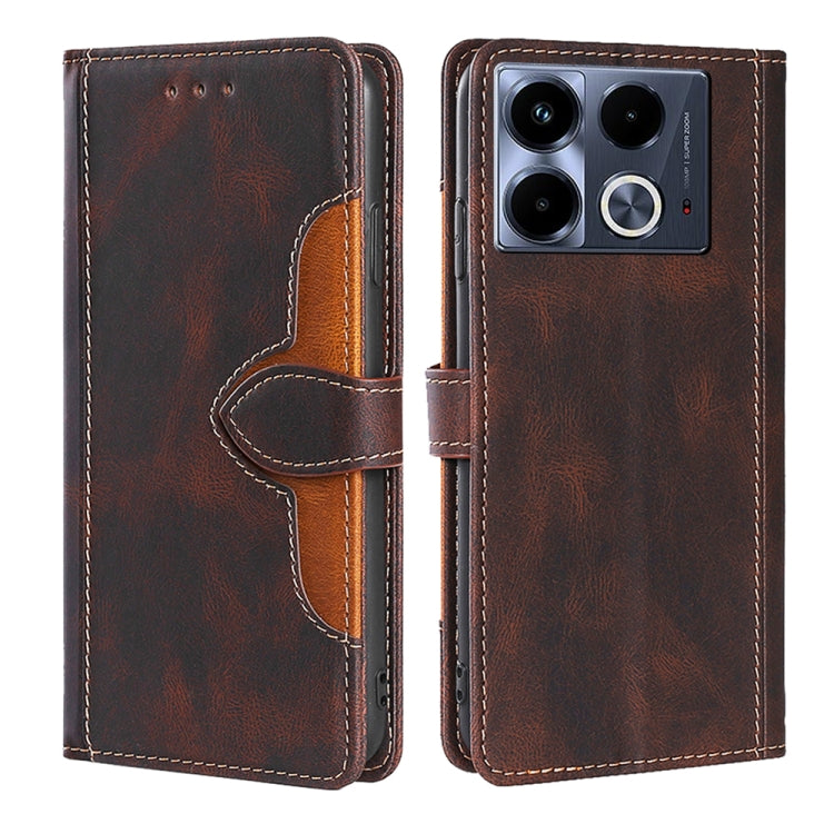 Skin Feel Magnetic Buckle Leather Phone Case, Series 1 My Store