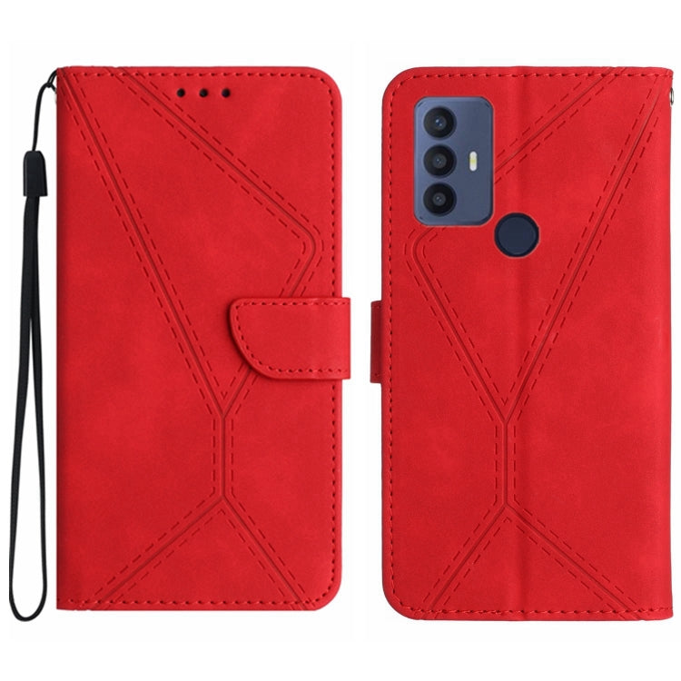 Stitching Embossed Leather Phone Case My Store