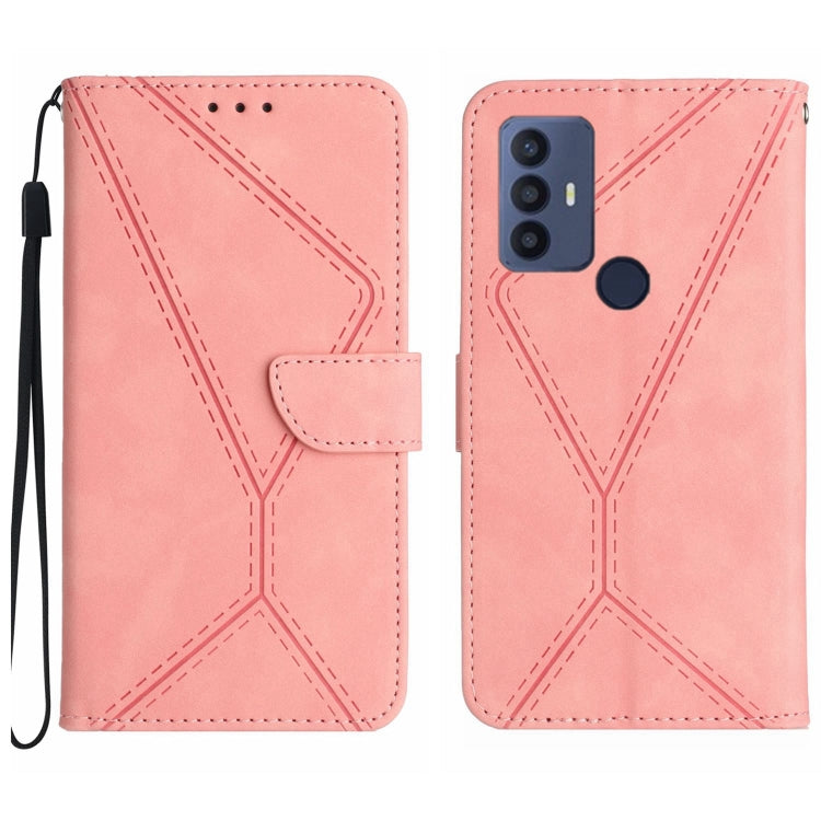 Stitching Embossed Leather Phone Case My Store