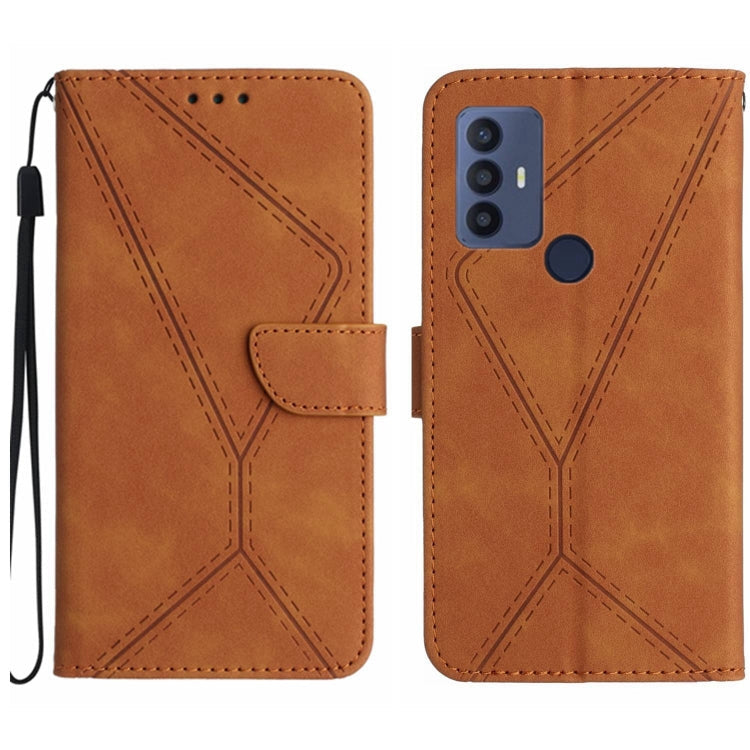 Stitching Embossed Leather Phone Case My Store