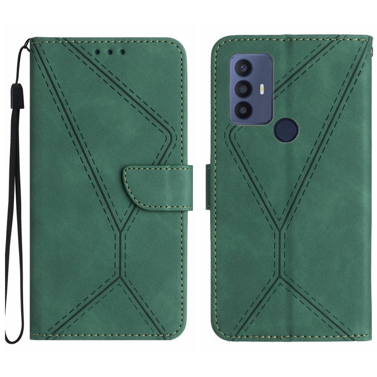 Stitching Embossed Leather Phone Case My Store