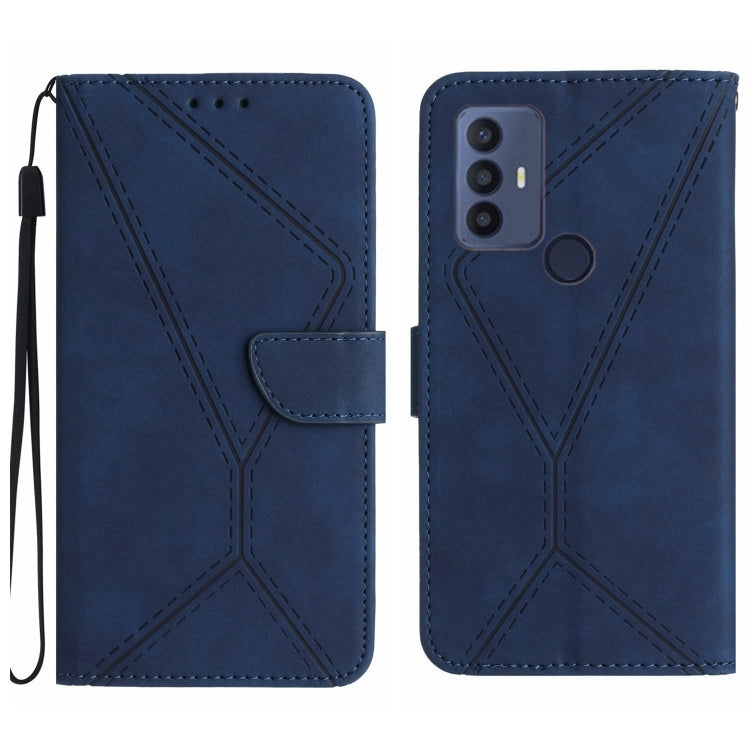 Stitching Embossed Leather Phone Case My Store