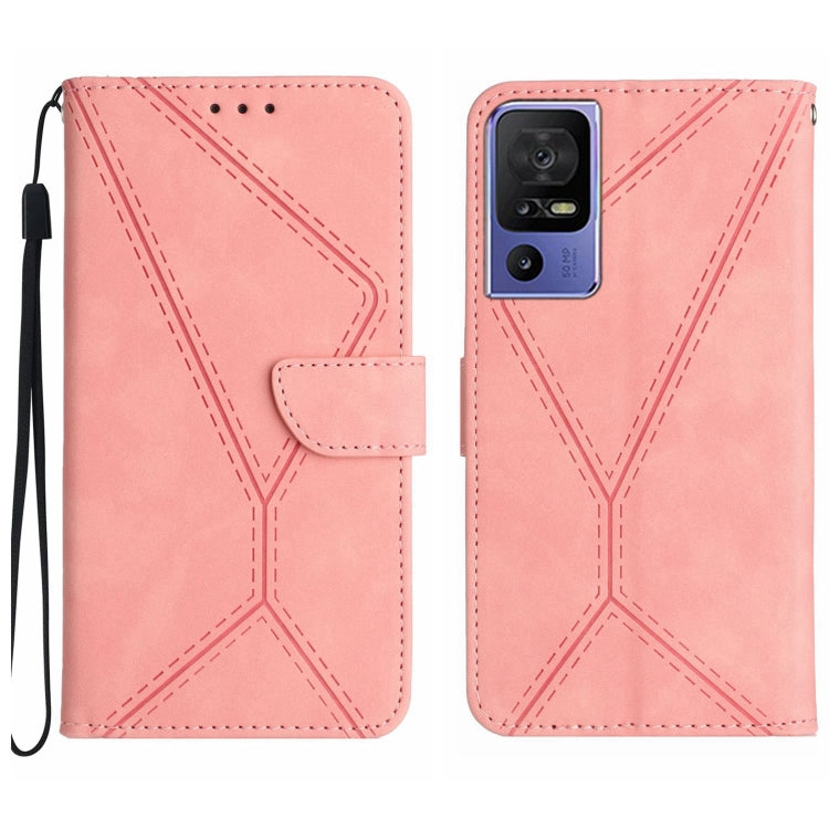 Stitching Embossed Leather Phone Case My Store