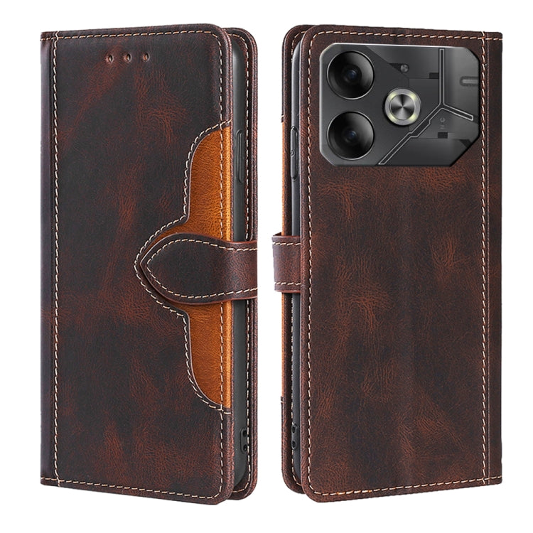 Skin Feel Magnetic Buckle Leather Phone Case My Store