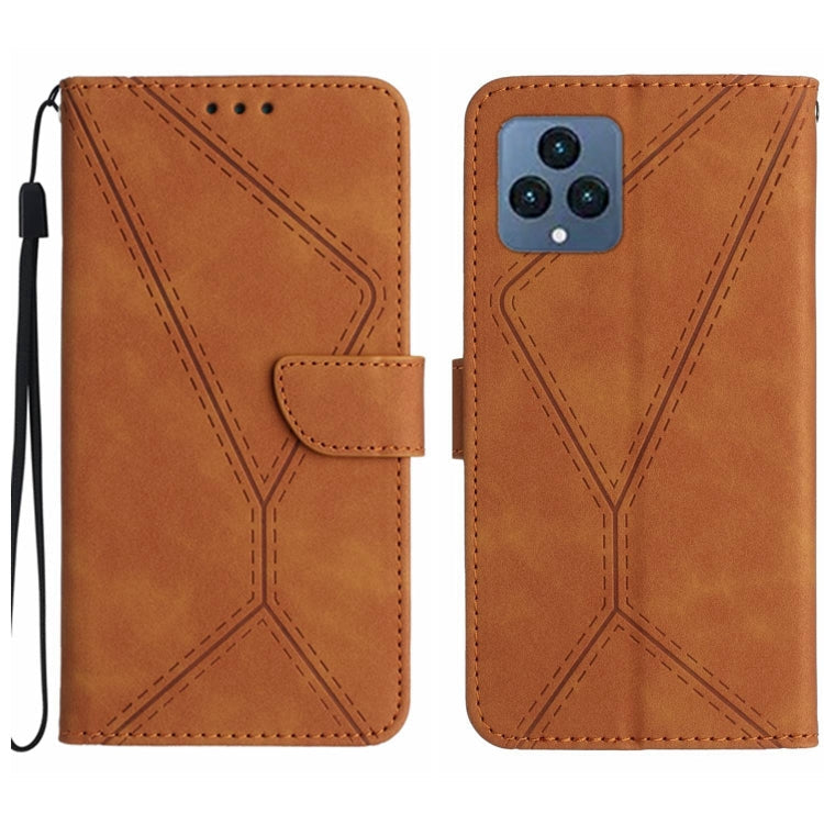 Stitching Embossed Leather Phone Case My Store