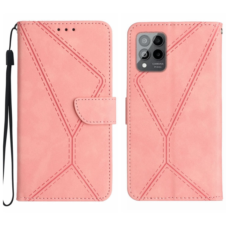 Stitching Embossed Leather Phone Case My Store