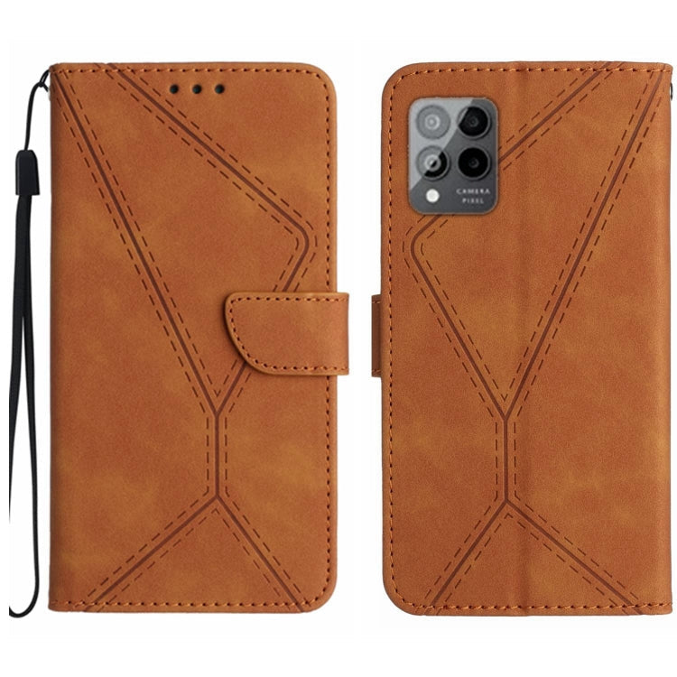 Stitching Embossed Leather Phone Case My Store