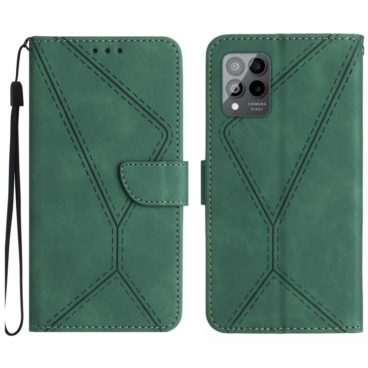 Stitching Embossed Leather Phone Case My Store